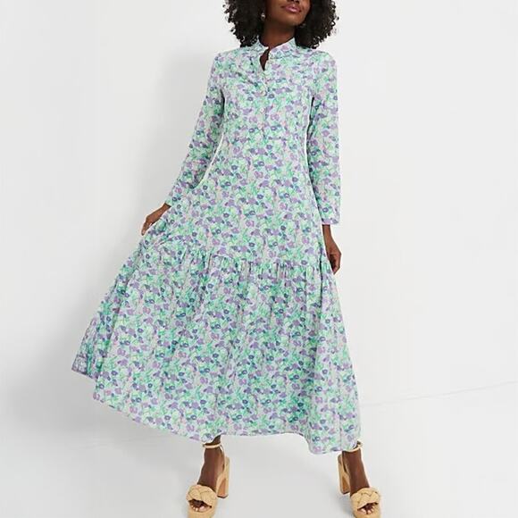 Tuckernuck Hyacinth House Multi Floral Bellflower Maxi Dress Size XXL - Picture 1 of 6